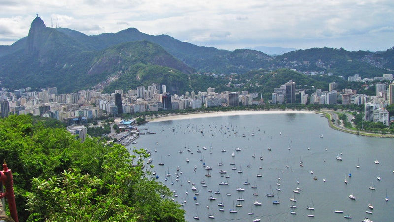 Guanabara Bay Rio de Janeiro rio 2016 olympics rio olympics drug-resistant bacteria mayor paes Carioca river Flamengo beach hannah weinberger outside outside magazine