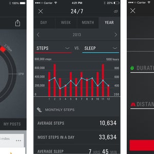 Under Armour just launched an app, UA Record, that functions as a social fitness tracker.