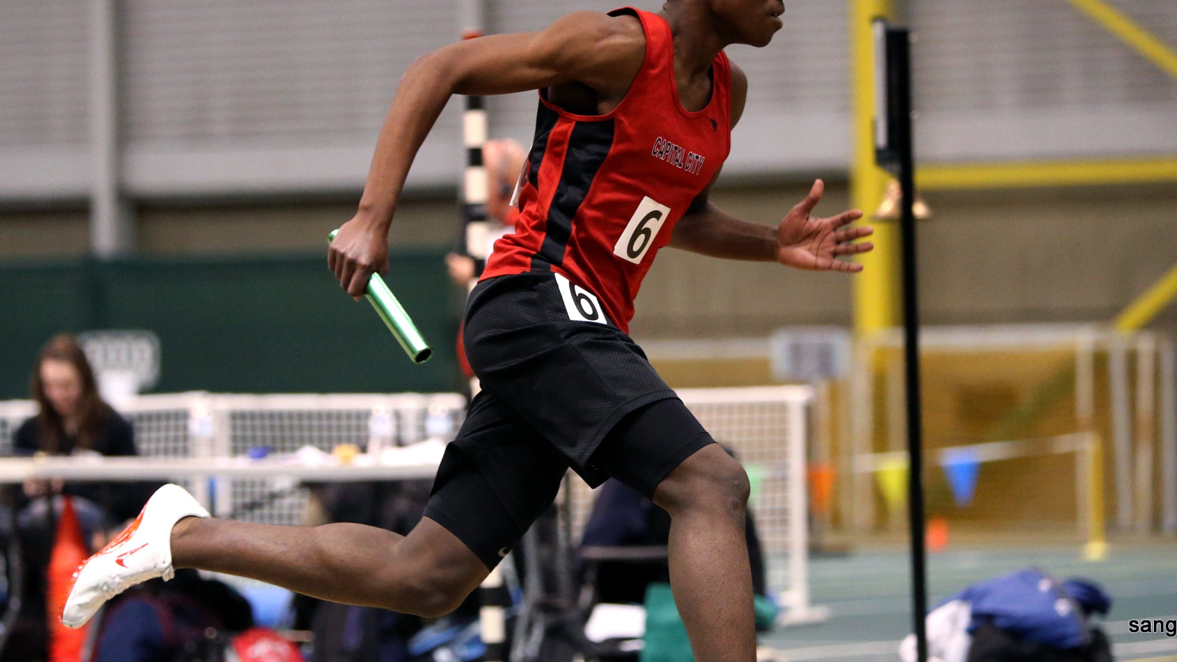 2013 2013/02/09 AKA: Sangudo Alberta Indoor Games athletics alberta butterdome Canon1DX canon70200f2.8l Capital City competition indoor Photographer: Robert Antoniuk sport track and field Universiade Pavilion University of Alberta