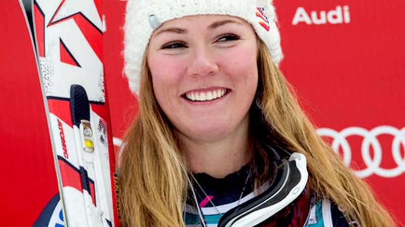mikaela shiffrin fis world cup slalom skiing snow sports