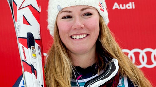 mikaela shiffrin fis world cup slalom skiing snow sports