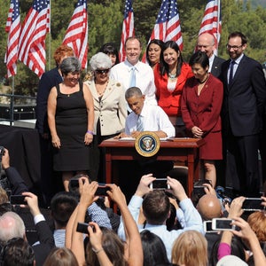 President Obama osec vilsack angeles national forest san gabriel mountains announcement