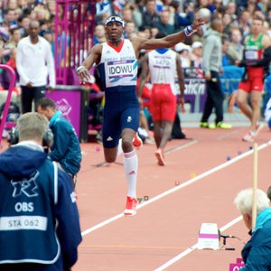 olympics track and field 10 000m triple jump shot put athletes events phillips idowu