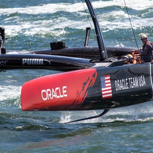 ORACLE TEAM USA Golden Gate Yacht Club America's Cup San Francisco San Francisco Bay GGYC the defender AC72 wing-sailed catamaran 26.2 meters America's Cup 72 class sail boat hydrofoil