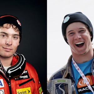 Ronnie Berlack (left) and Bryce Astle were both developmental riders with the U.S. Ski Team.