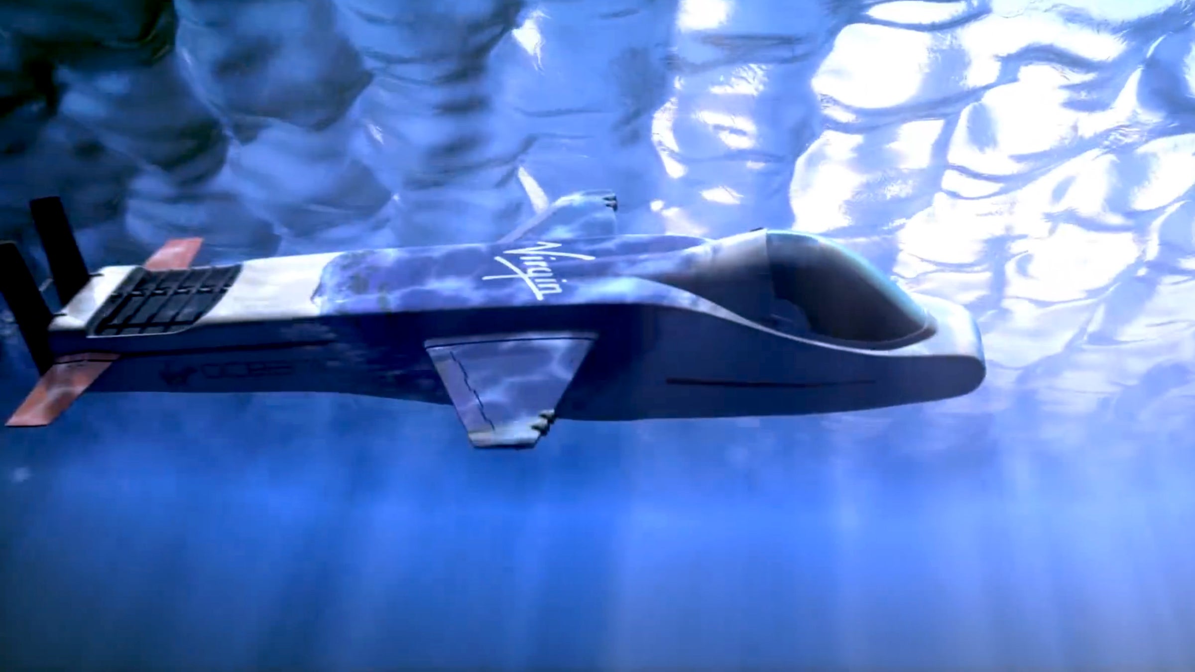 virgin oceanic richard branson mariana trench submarine ocean exploration