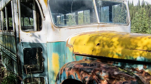 Bus Chris McCandless Bus 142 Te