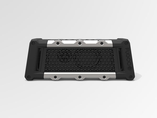 The Fugoo Bluetooth Speaker can endure drops, submersion, and the long hours of a camping trip.