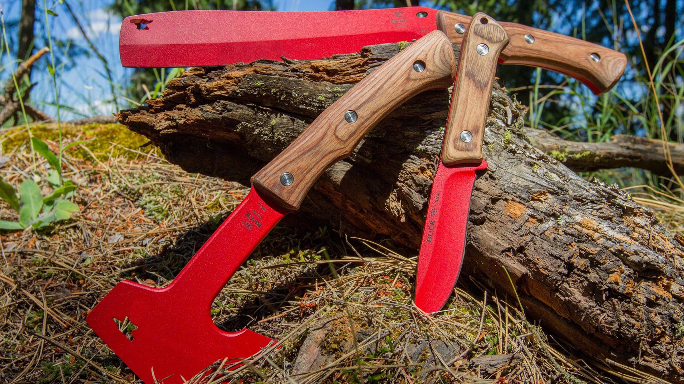Buck Knives Compadre Series hiking survival backpacking heritage froe hatchet covet