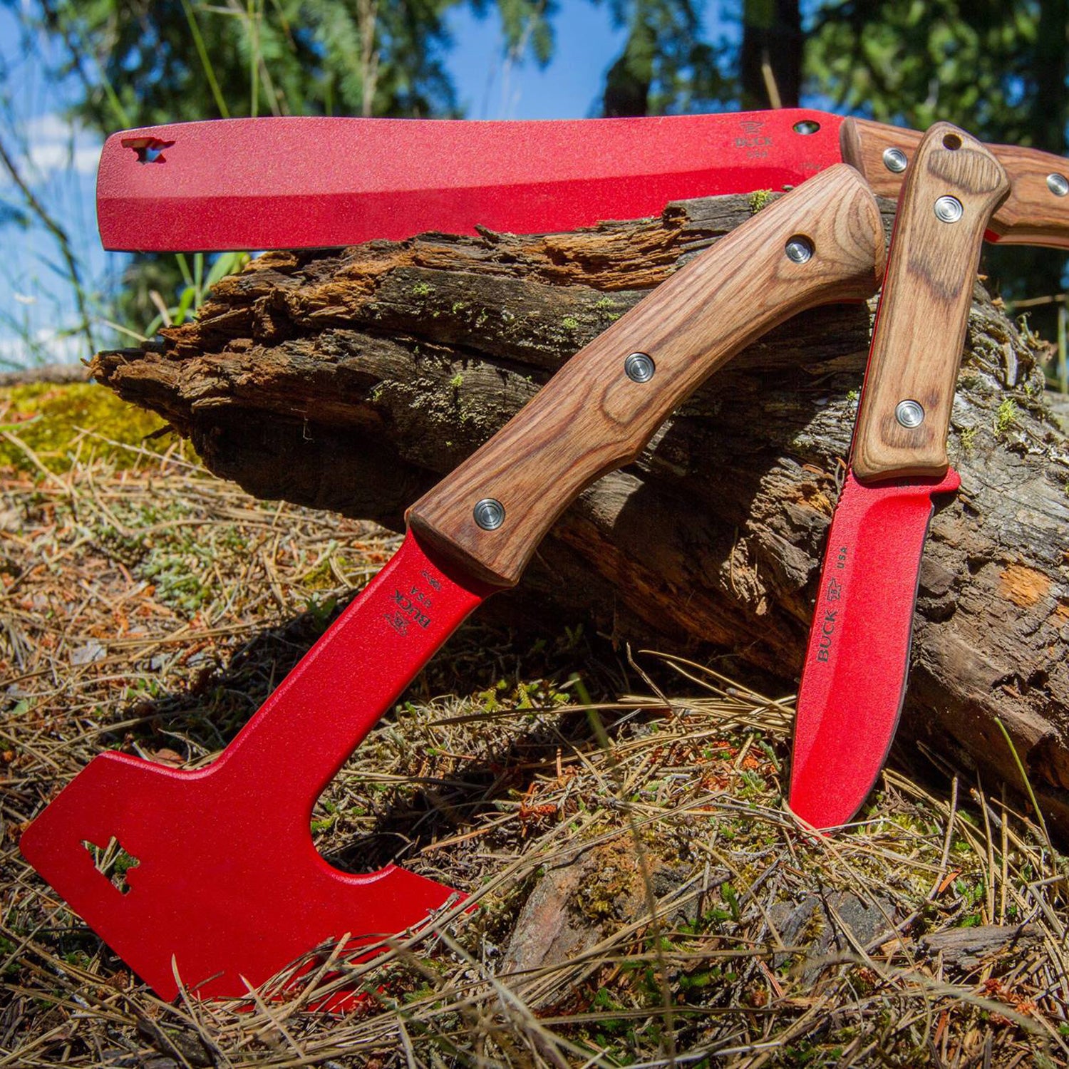 Buck Knives Compadre Series hiking survival backpacking heritage froe hatchet covet