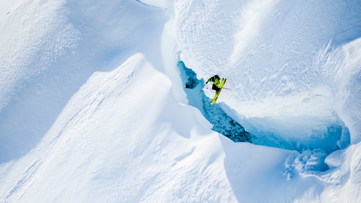 The Big-Mountain Skier from Surf City, USA