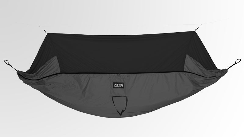 国产吃瓜黑料Online Eagle鈥檚 Nest Eno Outfitters JungleNest hammock $100 nylon mesh tent cover ward off bugs seams triple-stitched ensure durability 10-feet long stuff sack