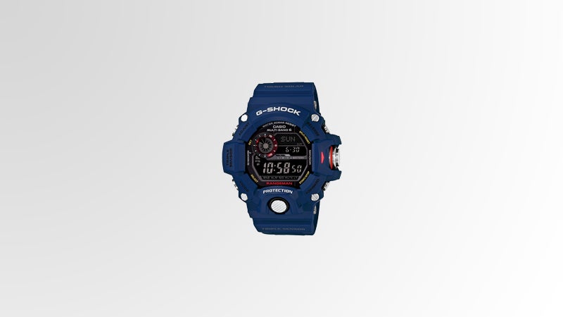 ϳԹOnline G-Shock Rangeman GW9400NV-2 $300 long trek solar-powered watch durable elements mud shock water electronic compass altimeter barometer thermometer sunrise sunset alert