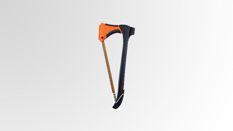 国产吃瓜黑料Online 4-in-1 Zippo Woodsman part saw hammer axe stake pull 15-inch bow small trees plastic compartment doubles five-inches