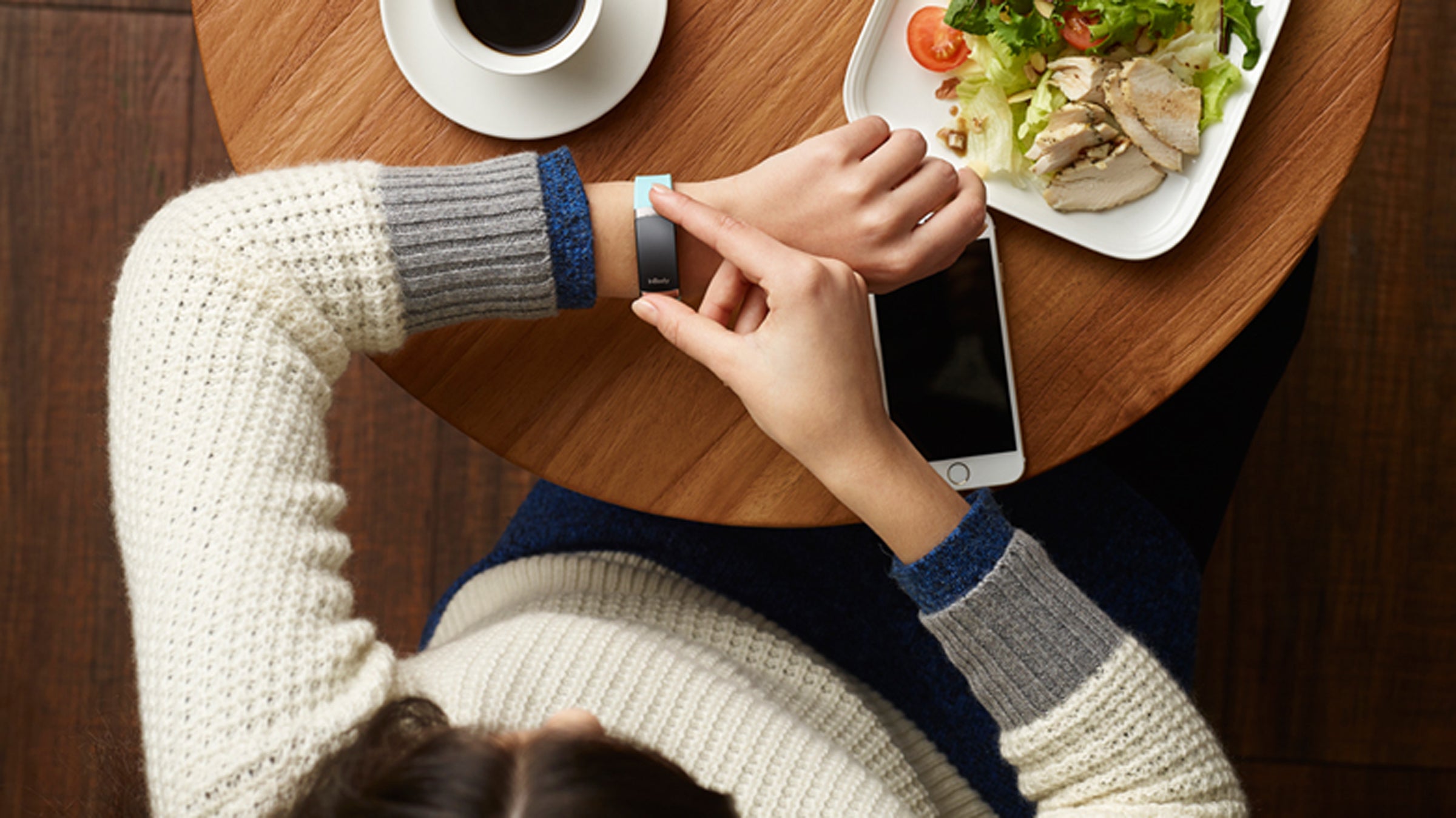 The InBody Band uses bioimpedance, which senses fat-to-muscle ratio based on electrical impulses rather than just averages.