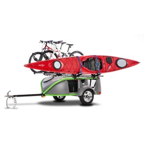 sylvansport go easy trailer camping road trip kayak canoe motorcycle covet