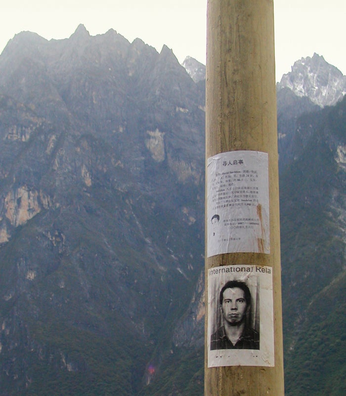North Korea; Trekking; Vanished; OutsideOnline; Outside Magazine; David Sneddon; Missing; Mountains