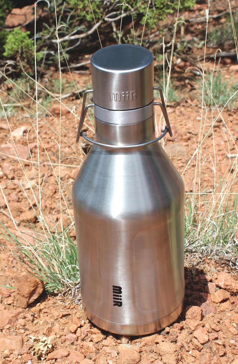 Hannah Weinberger outdoors outside magazine outside online MiiR growler stainless steel 64oz 64-ounce double wall vacuum insulated threadless water bottle test water bottle review