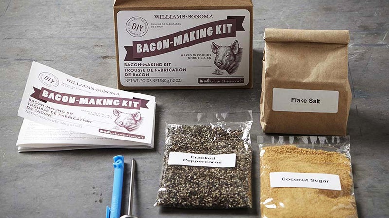 outside outside magazine outside online eat & drink apres ski ac shilton Williams-Sonoma bacon making kit