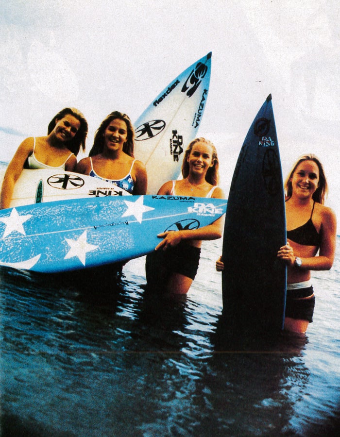 teen campers maui girl bikini - Maui Surfer Girls