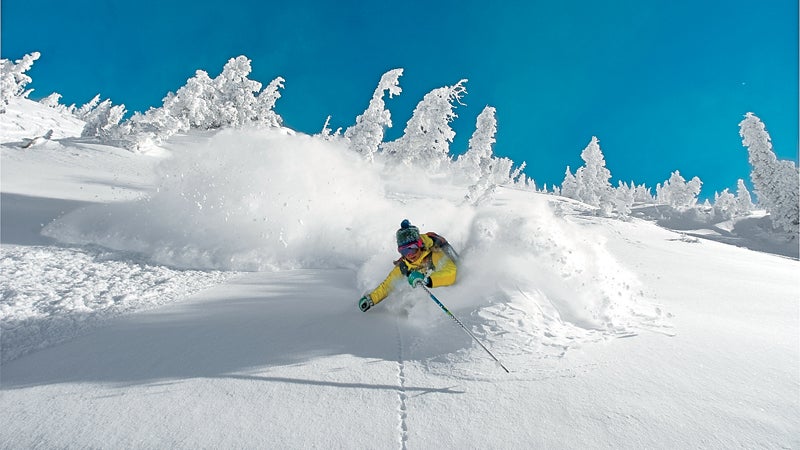 skiing destinations gear of the year winter buyers guide buyers guide king of the hill best terrain revelstoke british columbia big sky montana crested butte colorado jay peak snowbird third bowl shady chute tally ho glades teocalli