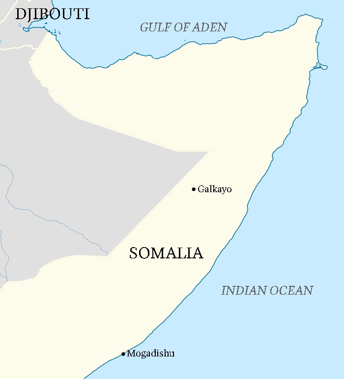 After his ransom was paid, Moore was driven to the airport in Galkayo and then flown to Mogadishu.