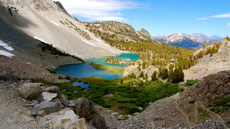 OutsidOnline mountain lake Mammoth Lakes California best towns high-altitude running