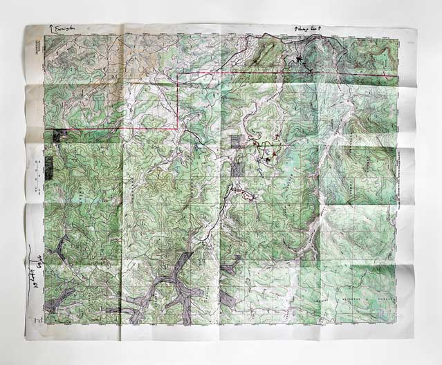 Topo map