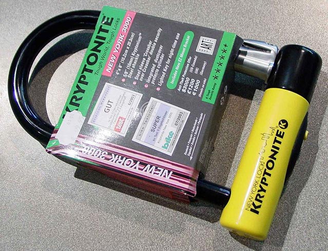 The Kryptonite U-Lock