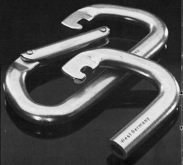 An early Salewa carabiner