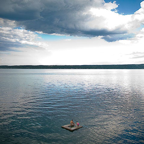 Cayuga Lake New York.