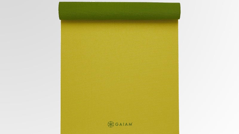 Gaiam citron meadow mat Broga Brogi Yoga for bros outside outside magazine outside online body work gear shed man yoga