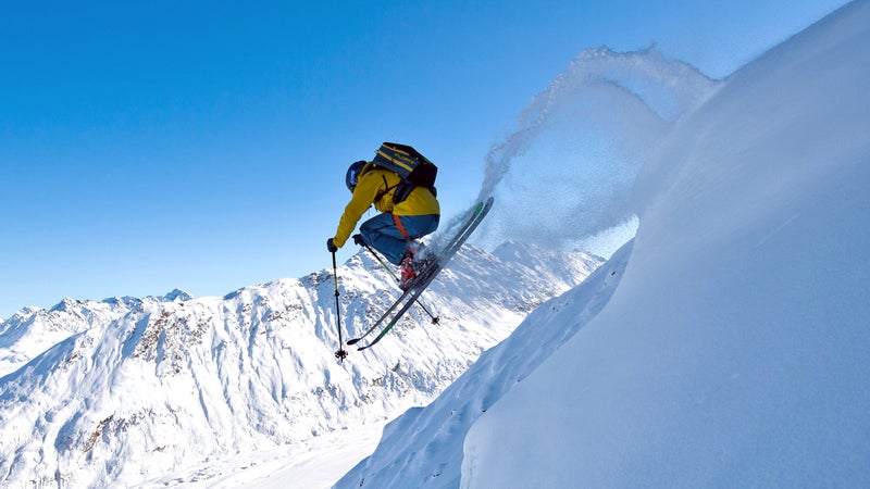 Heli skiing Majestic Heli Alaska jeremy Benson