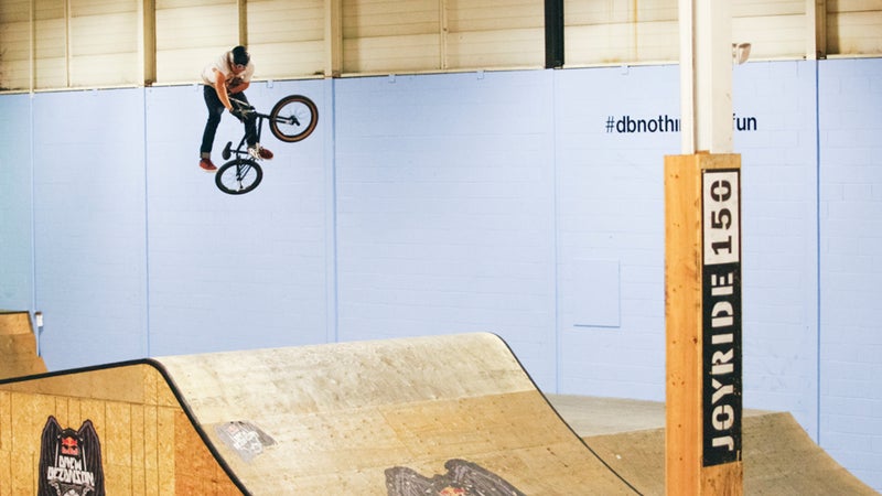 joyride 150 indoor bike park mountain bike