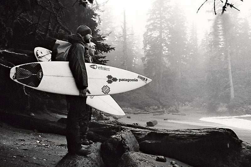 Keith with Raph Bruhwiler in British Columbia, 2006.