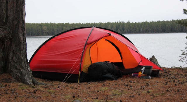 A new silicone-coated Hilleberg tent