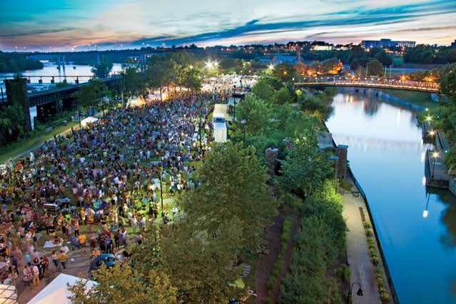 Downtown Richmond during the Do