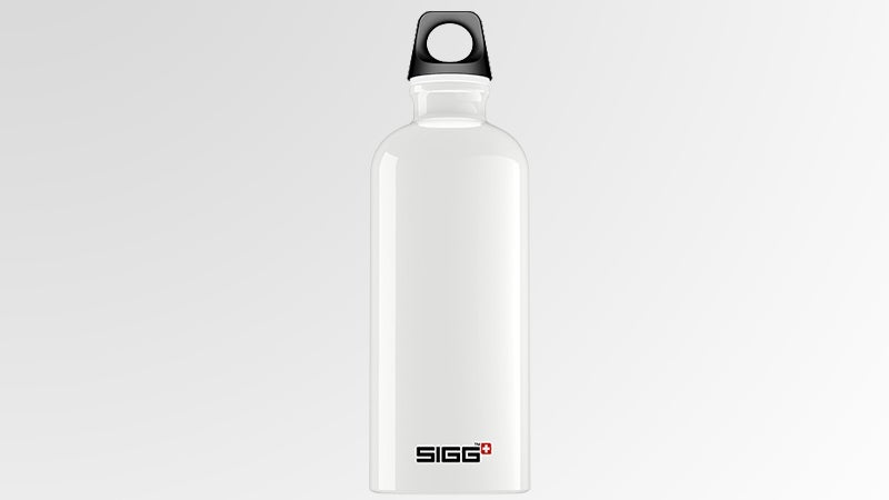 sigg stainless steel bottle yoga water bottle yoga hydration Broga Brogi Yoga for bros outside outside magazine outside online body work gear shed man yoga