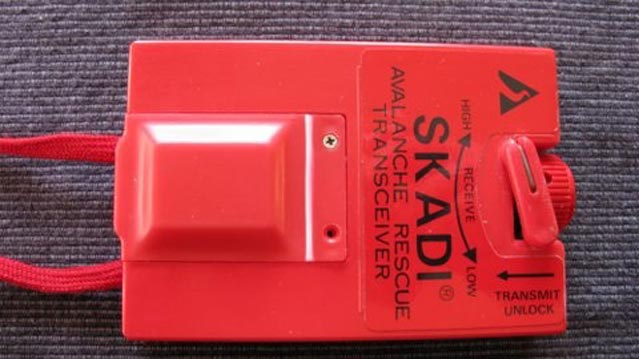 Patrollers called the first avy transceiver the 鈥渉ot dog鈥