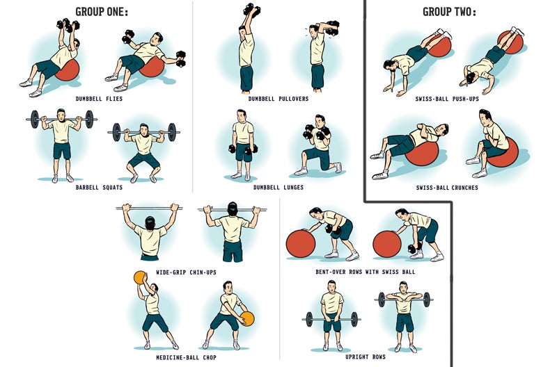 To see a larger version of these exercises, see this page.