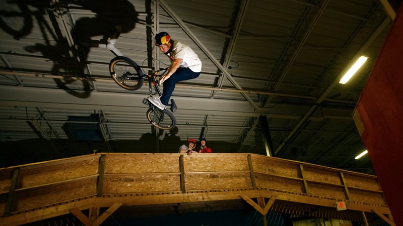 indoor bike park joyride 150 mountain bike