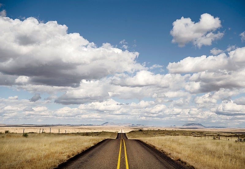 Highway 67 Marfa Pinto Canyon Road West Texas day desert highway open highway outdoor pavement scenic road