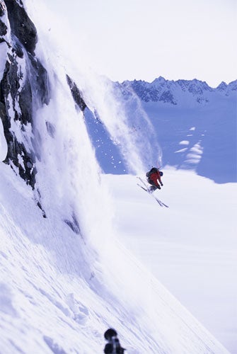 Heli-skiing Alaska