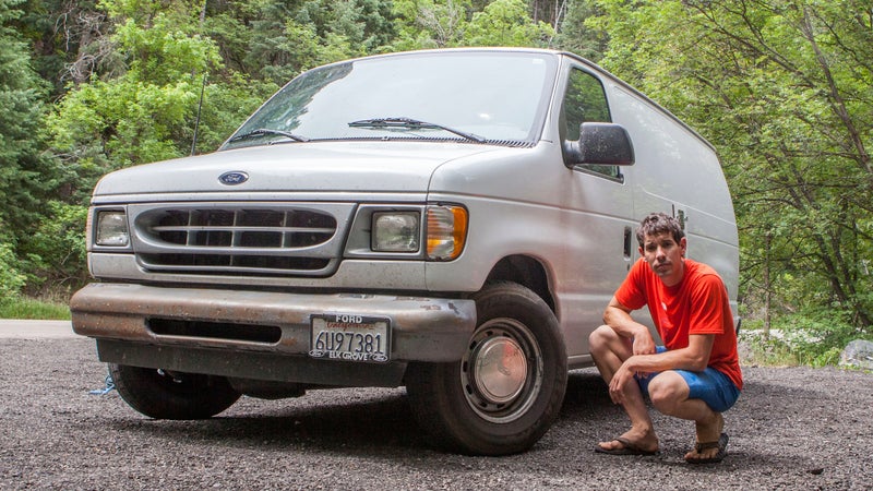 honnold van outside online