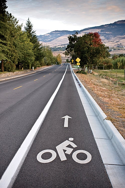 Share the road in Ashland.