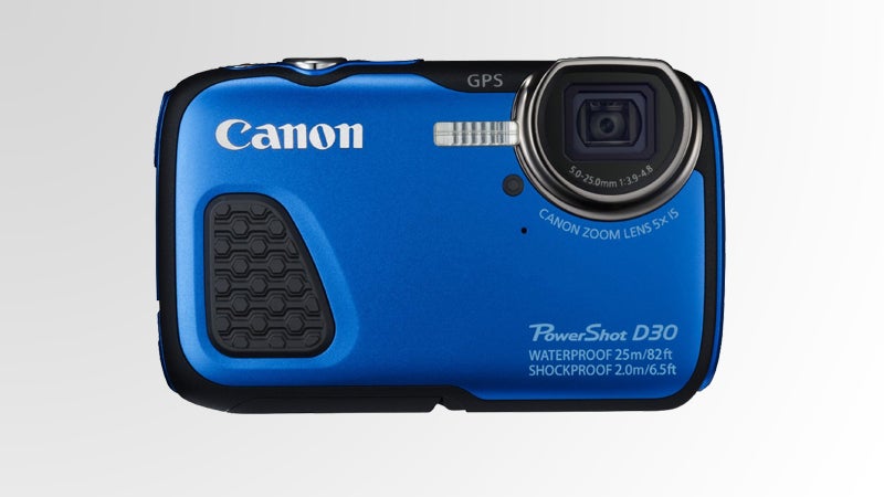 canon Canon PowerShot D30 waterproof outside magazine outside online beach essentials