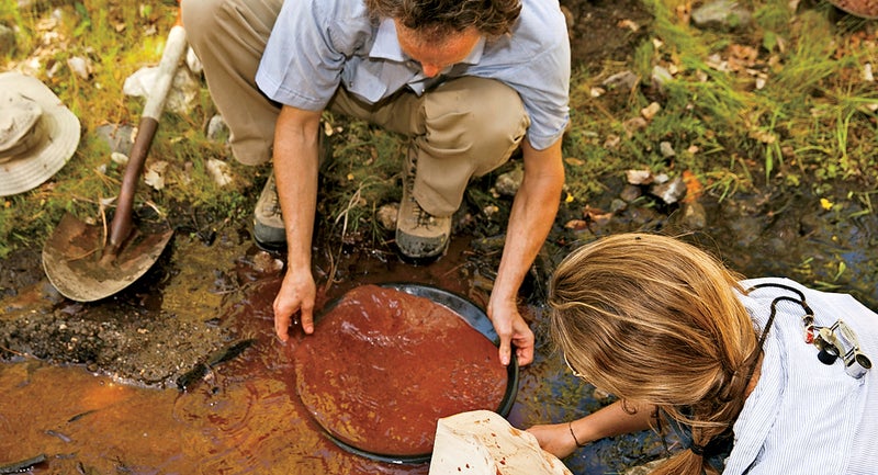 gold prospecting flint carter