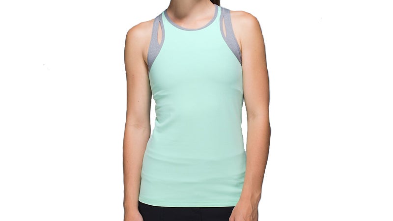 lululemon athletica Lightweight Trail Running Tank Top in Green