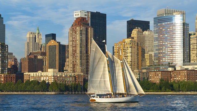 hudson river sailing new york new york city NYC