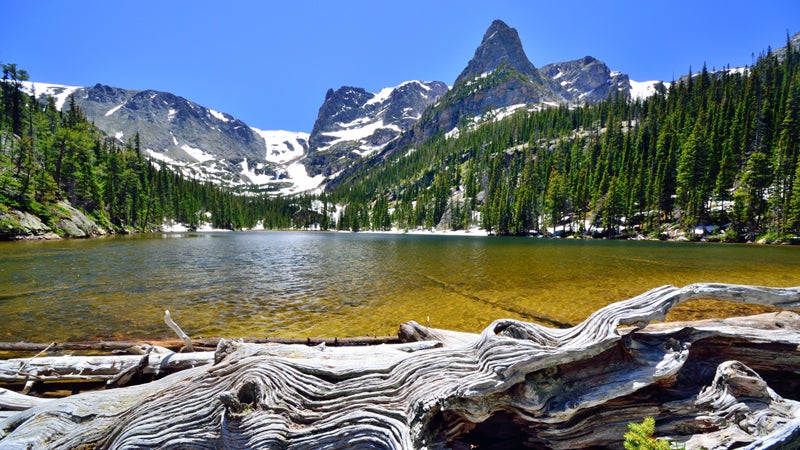 odessa lake winter hiking